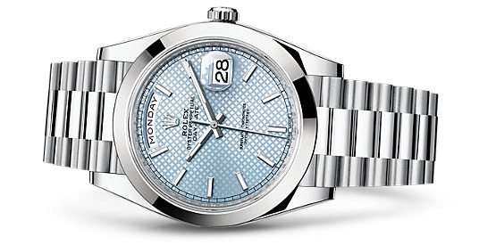 Oyster perpetual Rolex Day-Date 40 With Blue Dials