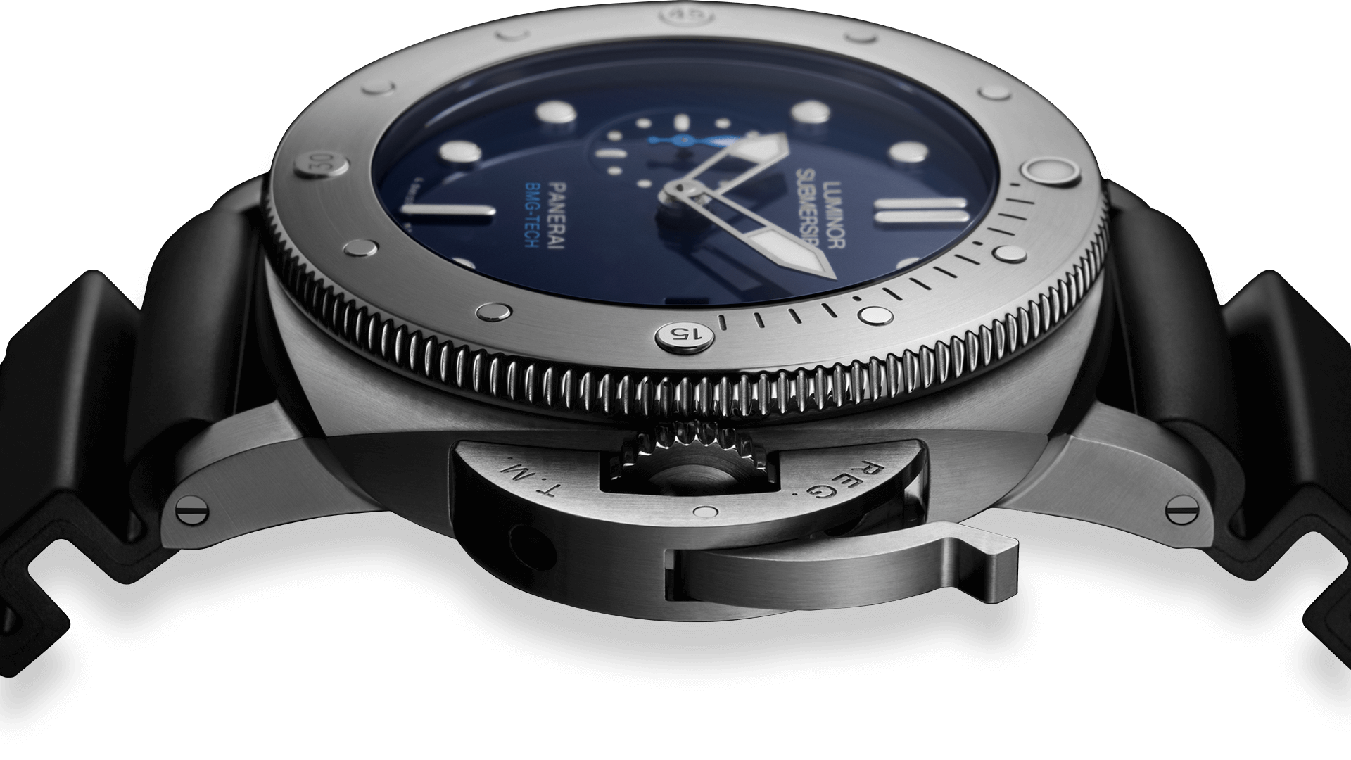 Panerai Luminor Submersible 1950 BMG-Tech 3 Days Automatic Replica Watches With Arabic Numerals