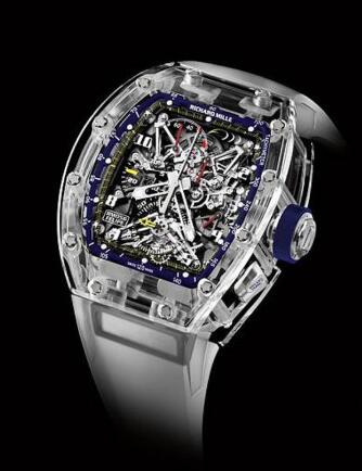 For the complicated watchmaking technology, this fake Richard Mille RM 056 watch attracted a lot of attentions.