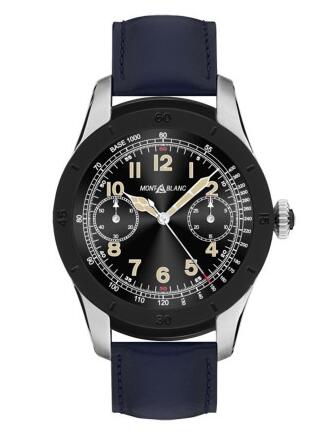 As a smart watch, this replica Montblanc watch directly shows the most reliable and accurate time display.