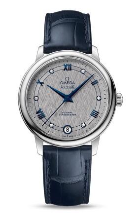 With the charming decoration on the dial, this replica Omega watch looks more different from others.